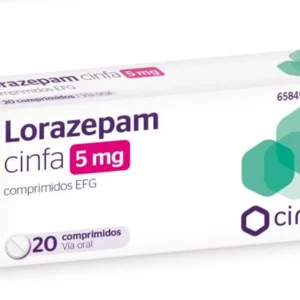 15 Cajas de LORAZEPAM 5 mg comprimidos Sin Receta Medica Tabletas Pastillas 300 Dosis